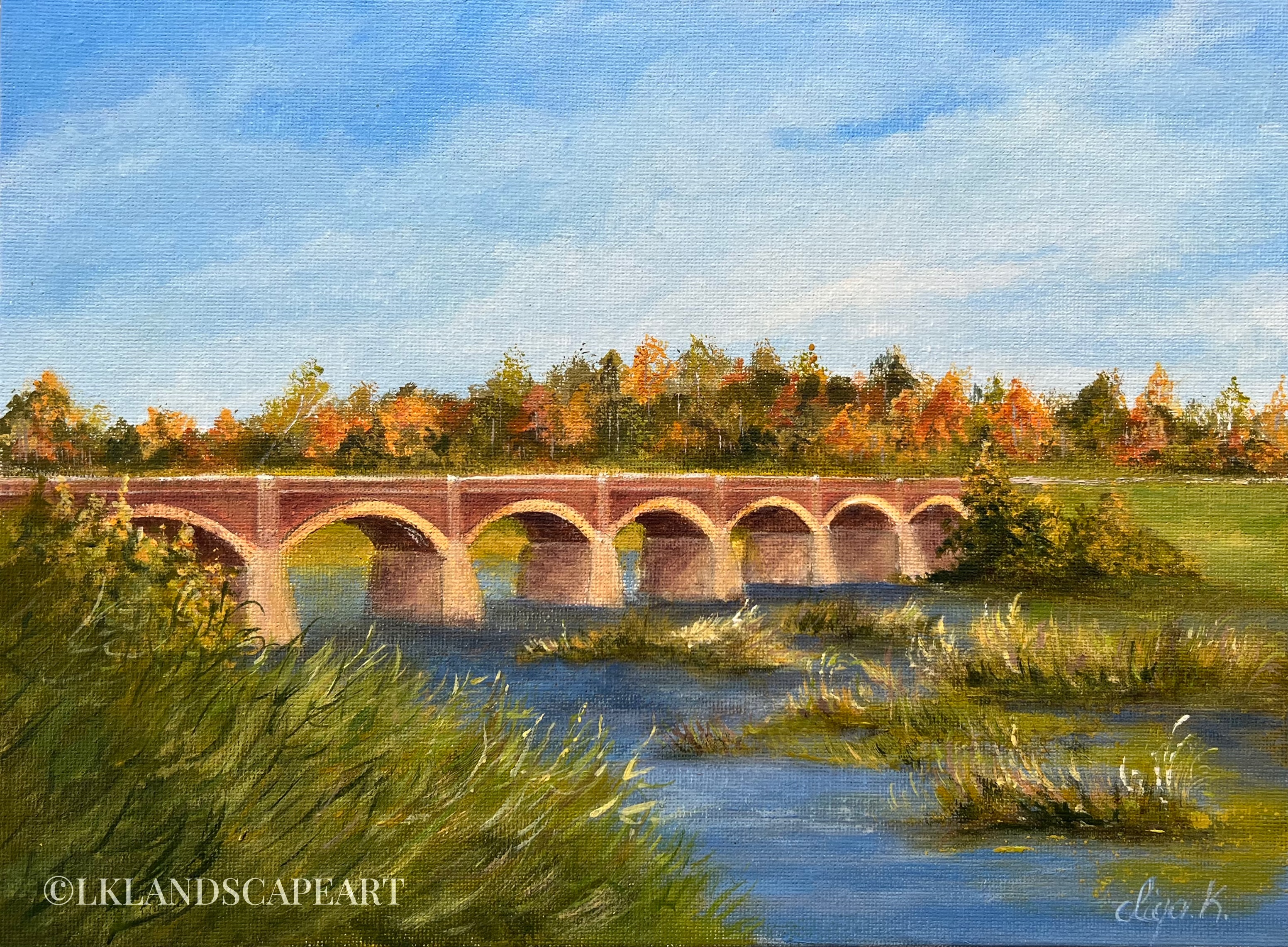 The Kuldiga Bridge